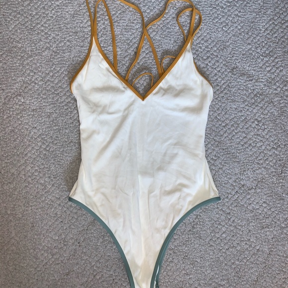 l*space Other - L*SPACE Ribbed One Piece Swimsuit